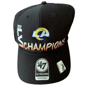 47 LA Rams Super Bowl SnapBack Trucker Hat